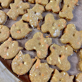 heart shaped dog treats