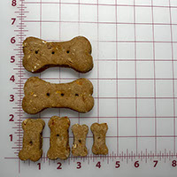 cross shaped X-Large dog treats